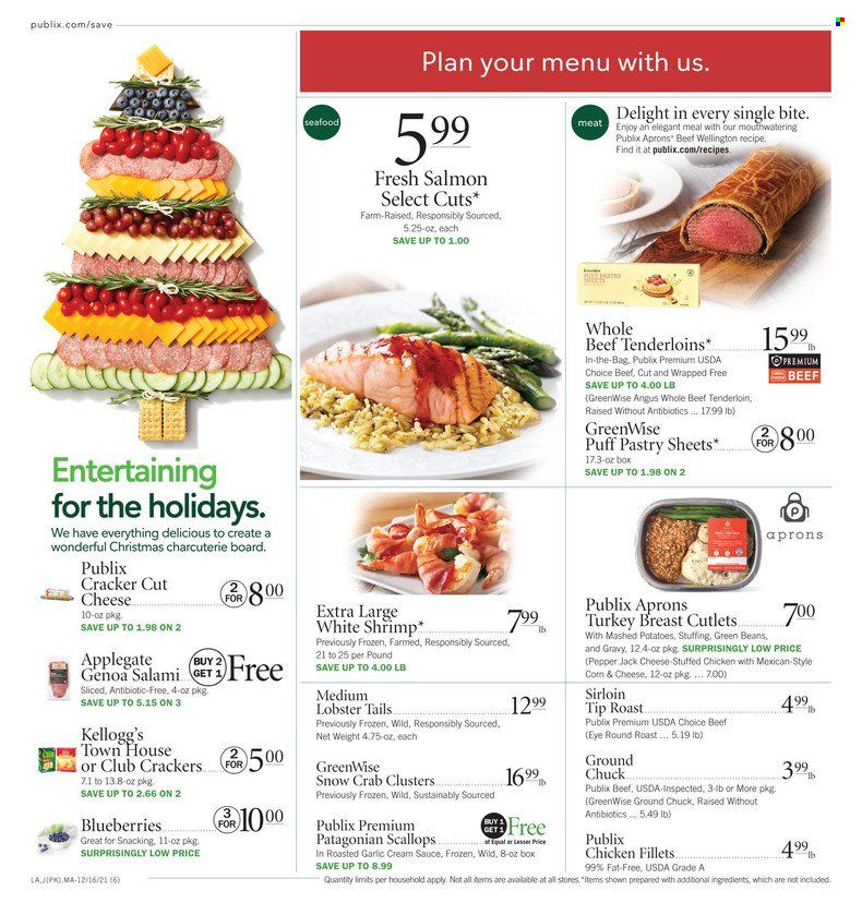 Publix (AL, FL, GA, NC, SC, TN) Weekly Ad Flyer December 17 to December 24