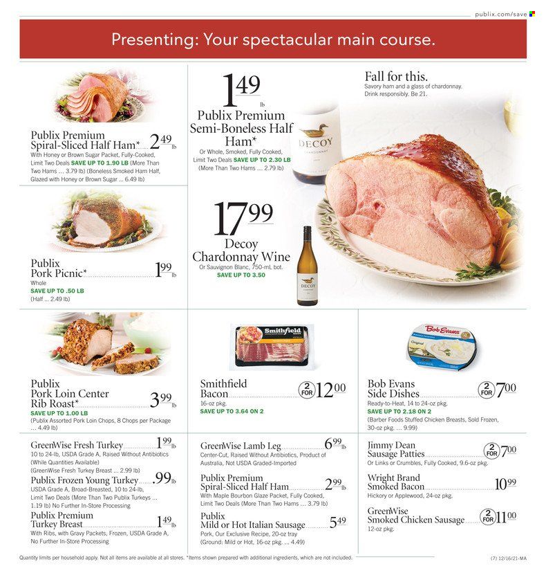 Publix (AL, FL, GA, NC, SC, TN) Weekly Ad Flyer December 17 to December 24