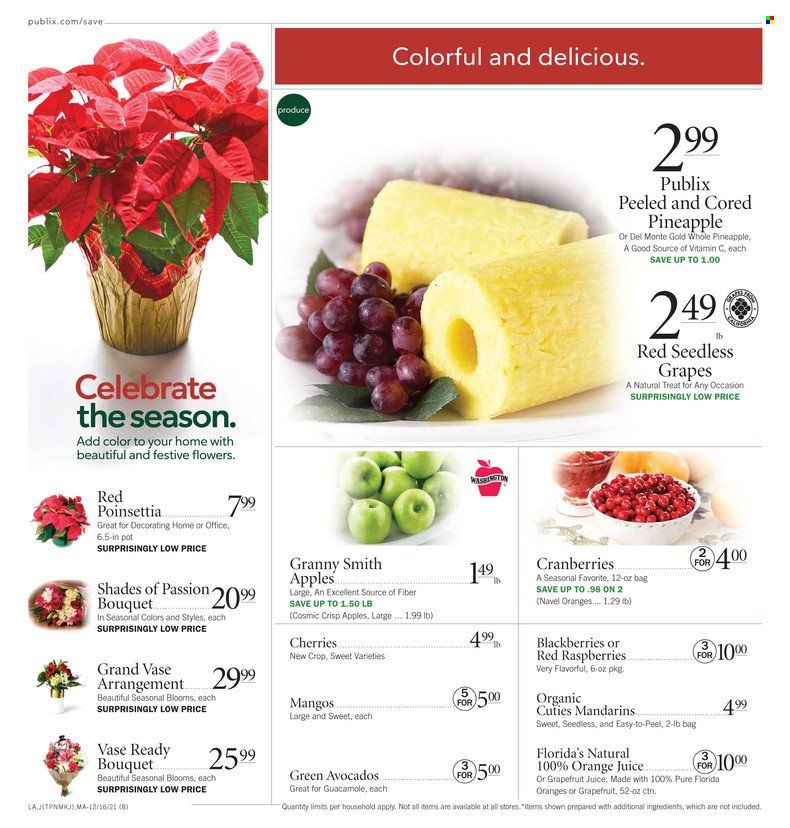 Publix (AL, FL, GA, NC, SC, TN) Weekly Ad Flyer December 17 to December 24