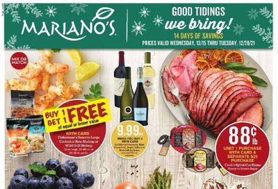 Mariano’s (IL) Weekly Ad Flyer December 17 to December 24