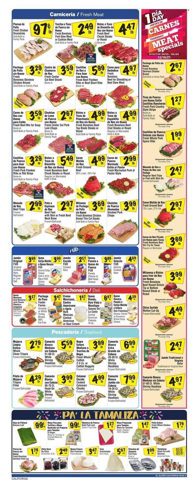El Super (CA, NM, NV, TX) Weekly Ad Flyer December 17 to December 24
