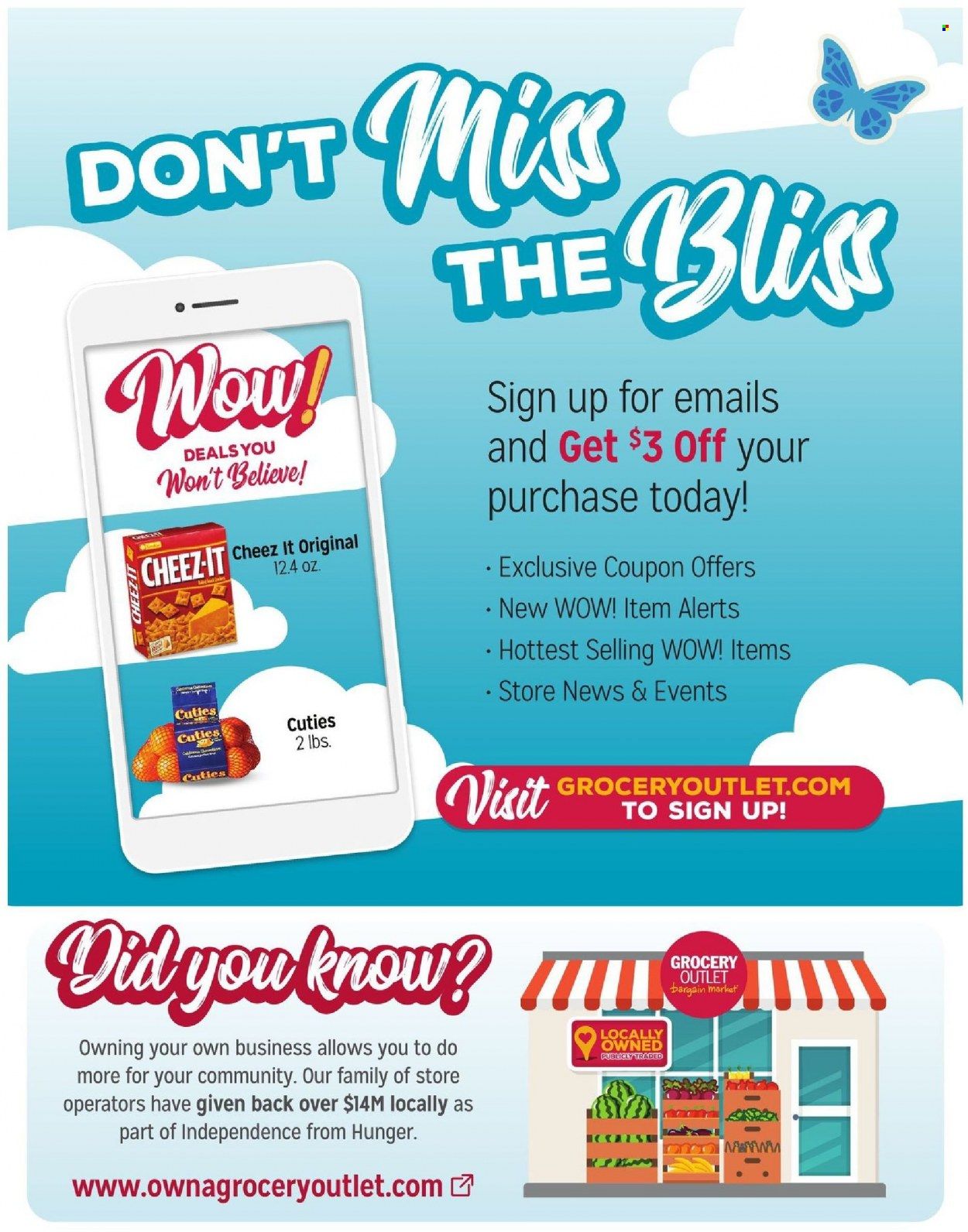 Grocery Outlet (CA, ID, OR, PA, WA) Weekly Ad Flyer December 17 to December 24