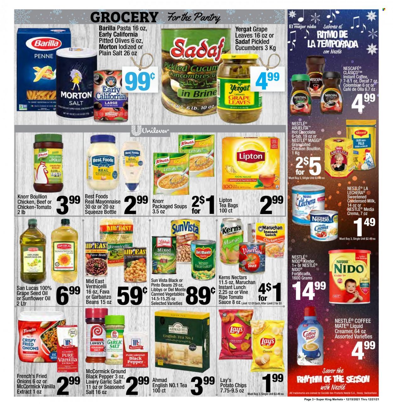 Super King Markets (CA) Weekly Ad Flyer December 17 to December 24