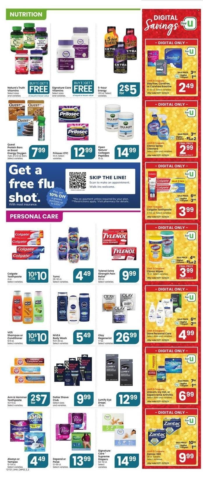 Shaw’s (MA, ME, NH, RI, VT) Weekly Ad Flyer December 17 to December 24