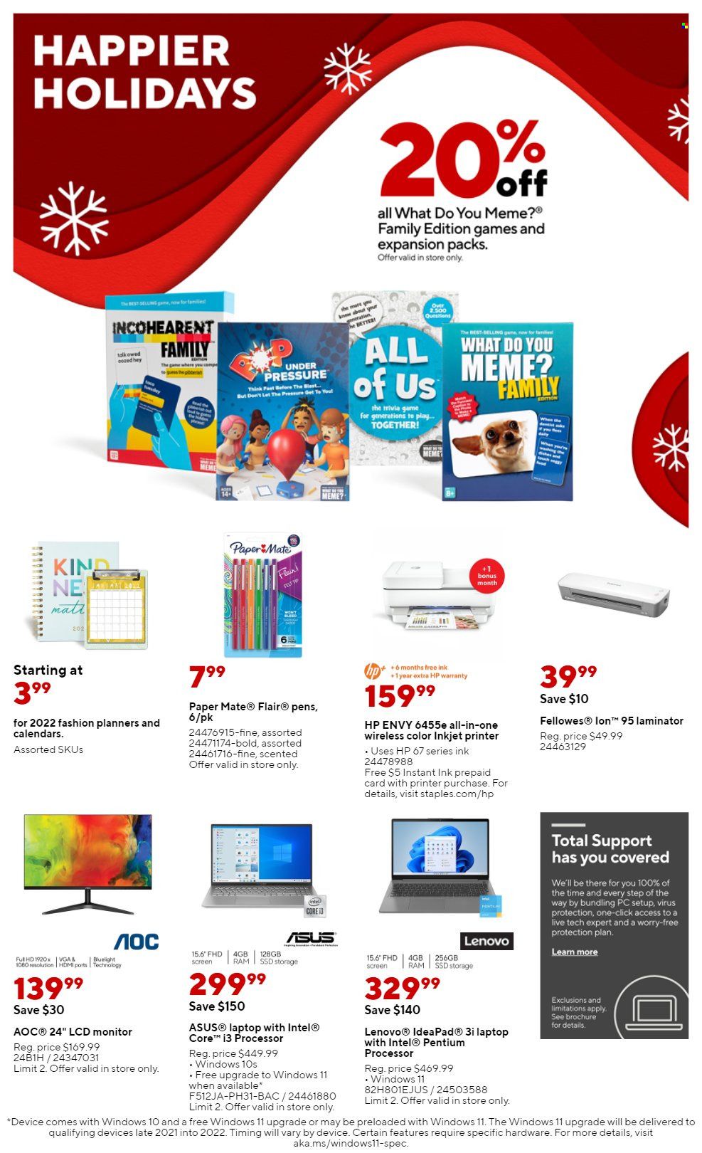 Staples Weekly Ad Flyer December 17 to December 24