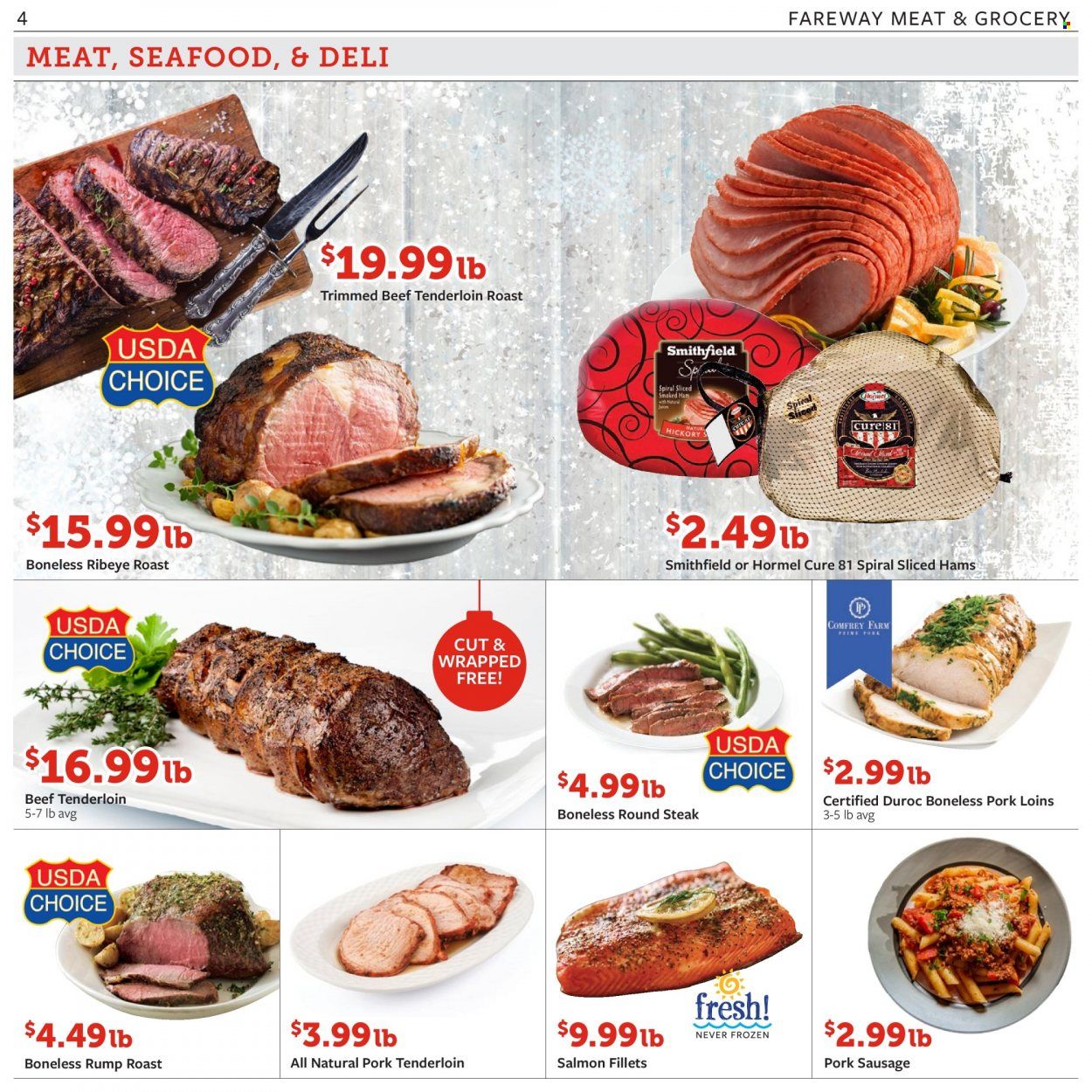 Fareway Weekly Ad Flyer December 17 to December 24