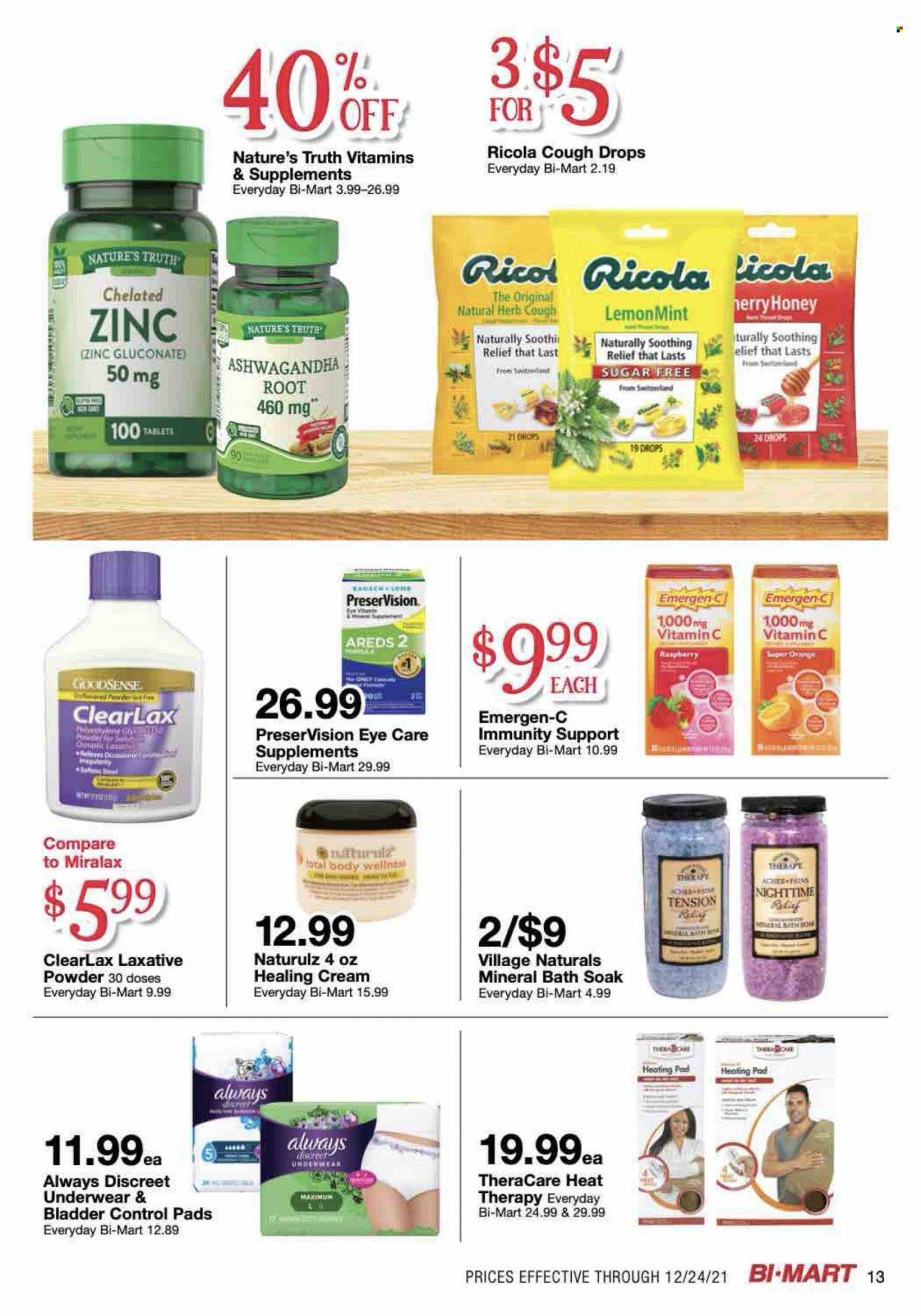 Bi-Mart (ID, OR, WA) Weekly Ad Flyer December 17 to December 24