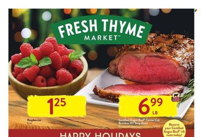 Fresh Thyme Weekly Ad Flyer December 17 to December 24