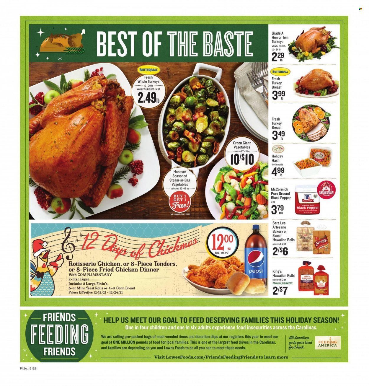 Lowes Foods (NC, SC) Weekly Ad Flyer December 17 to December 24