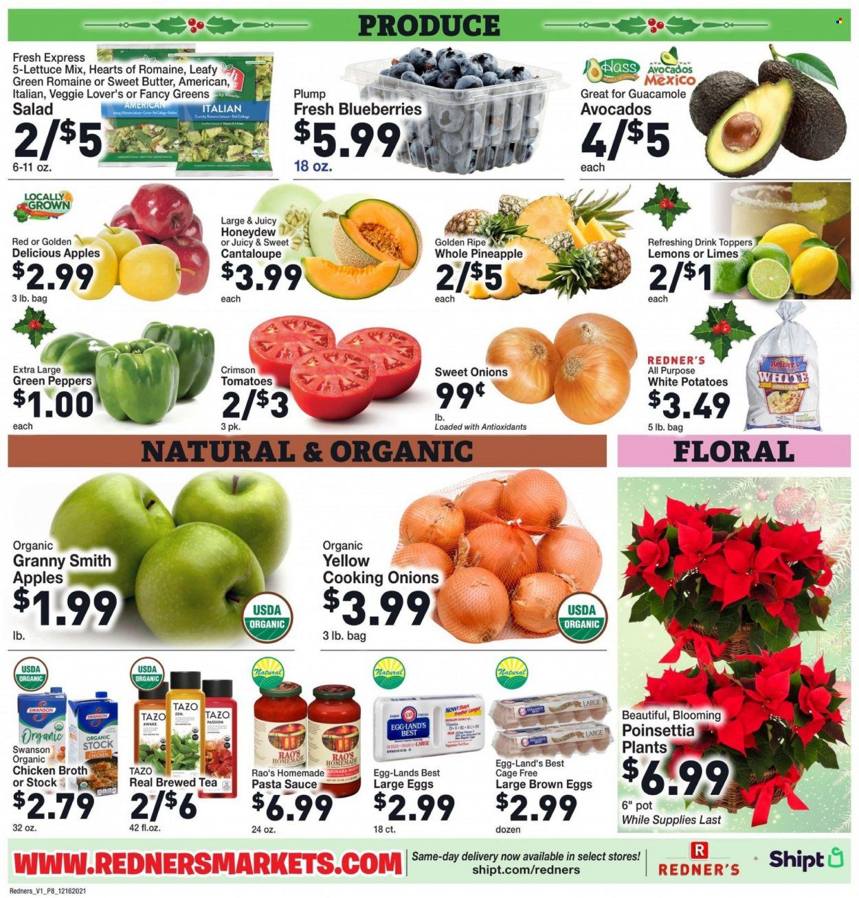 Redner's Markets (DE, MD, PA) Weekly Ad Flyer December 17 to December 24
