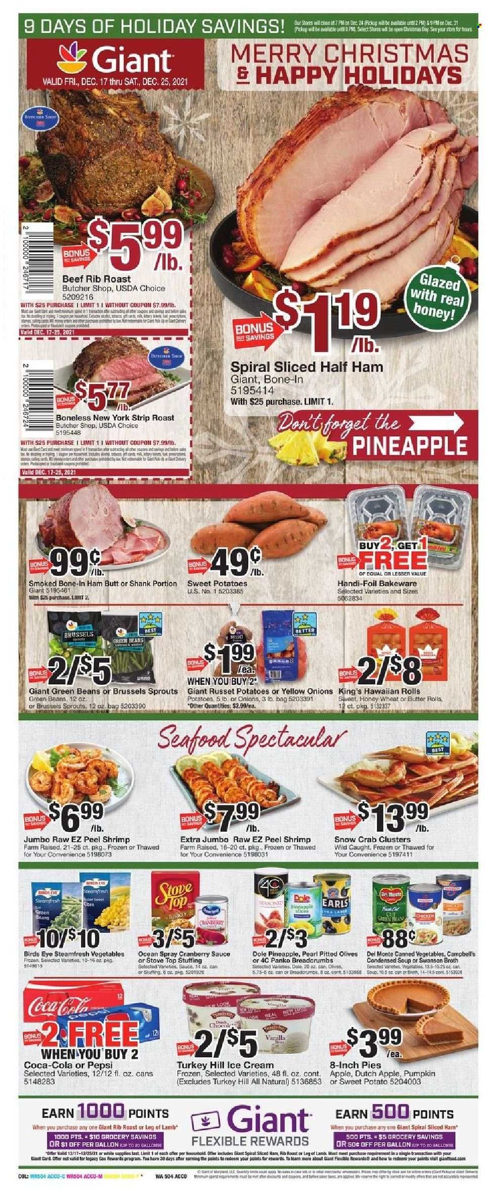 Giant Food (DE, MD, VA) Weekly Ad Flyer December 17 to December 24