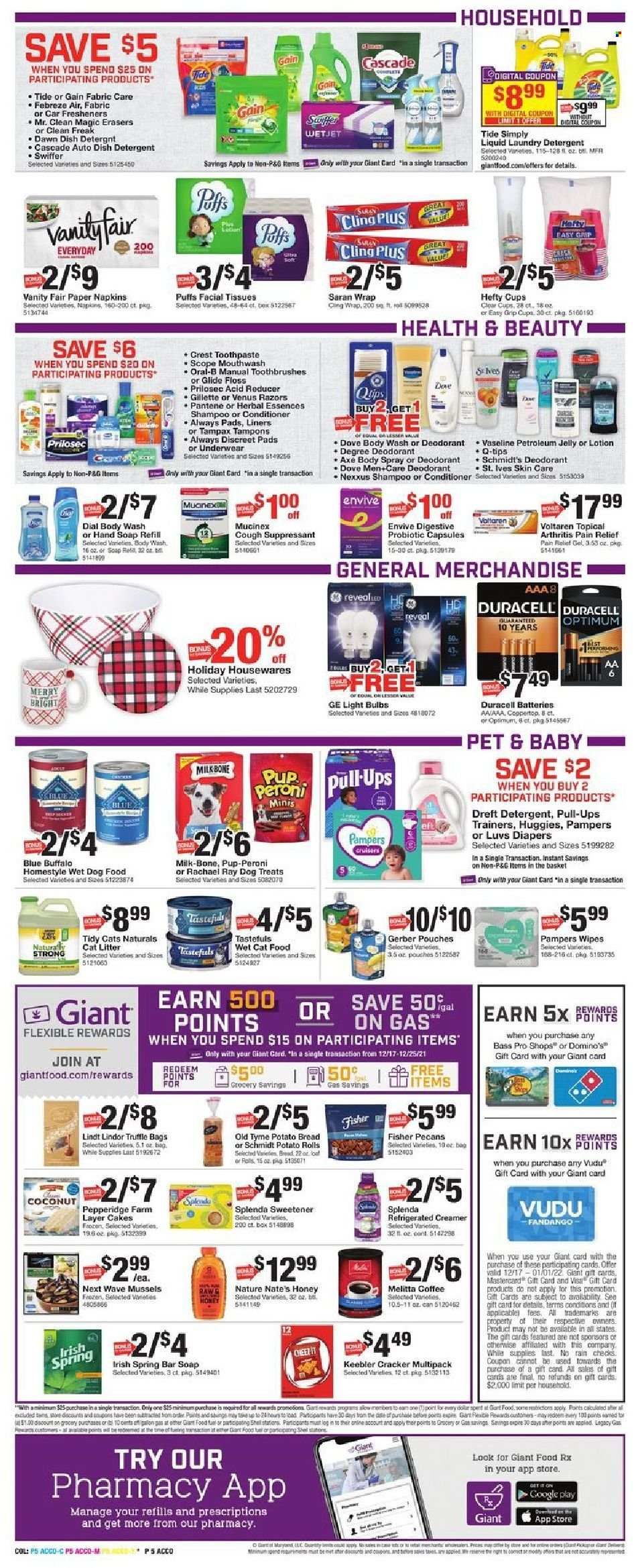 Giant Food (DE, MD, VA) Weekly Ad Flyer December 17 to December 24