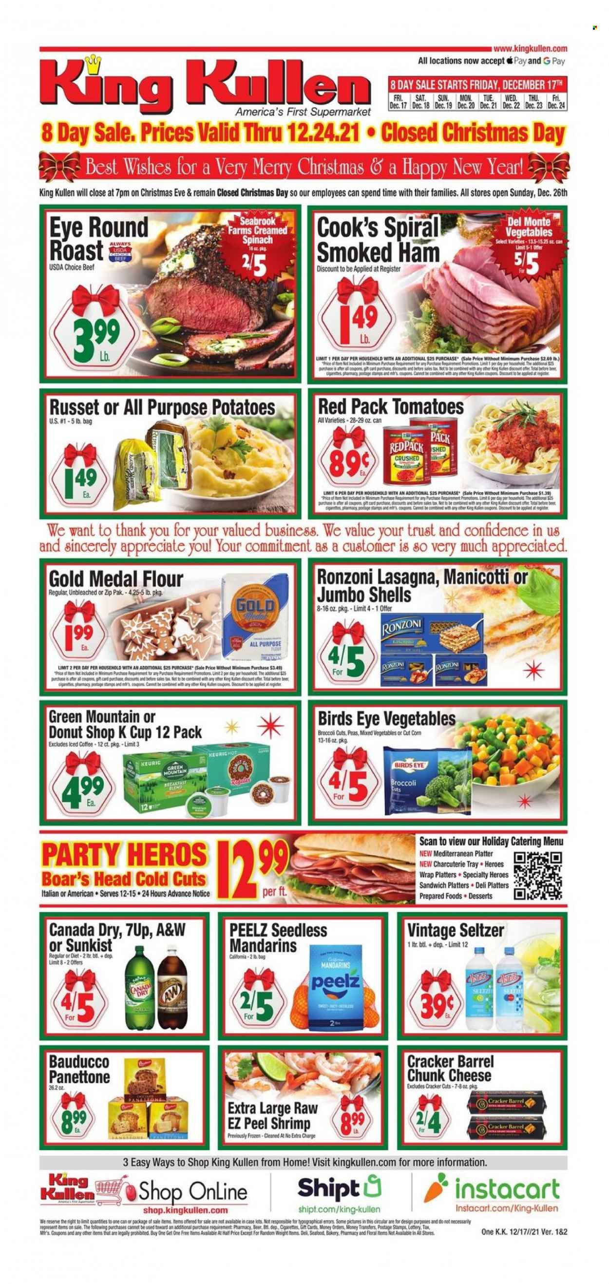 King Kullen (NY) Weekly Ad Flyer December 17 to December 24