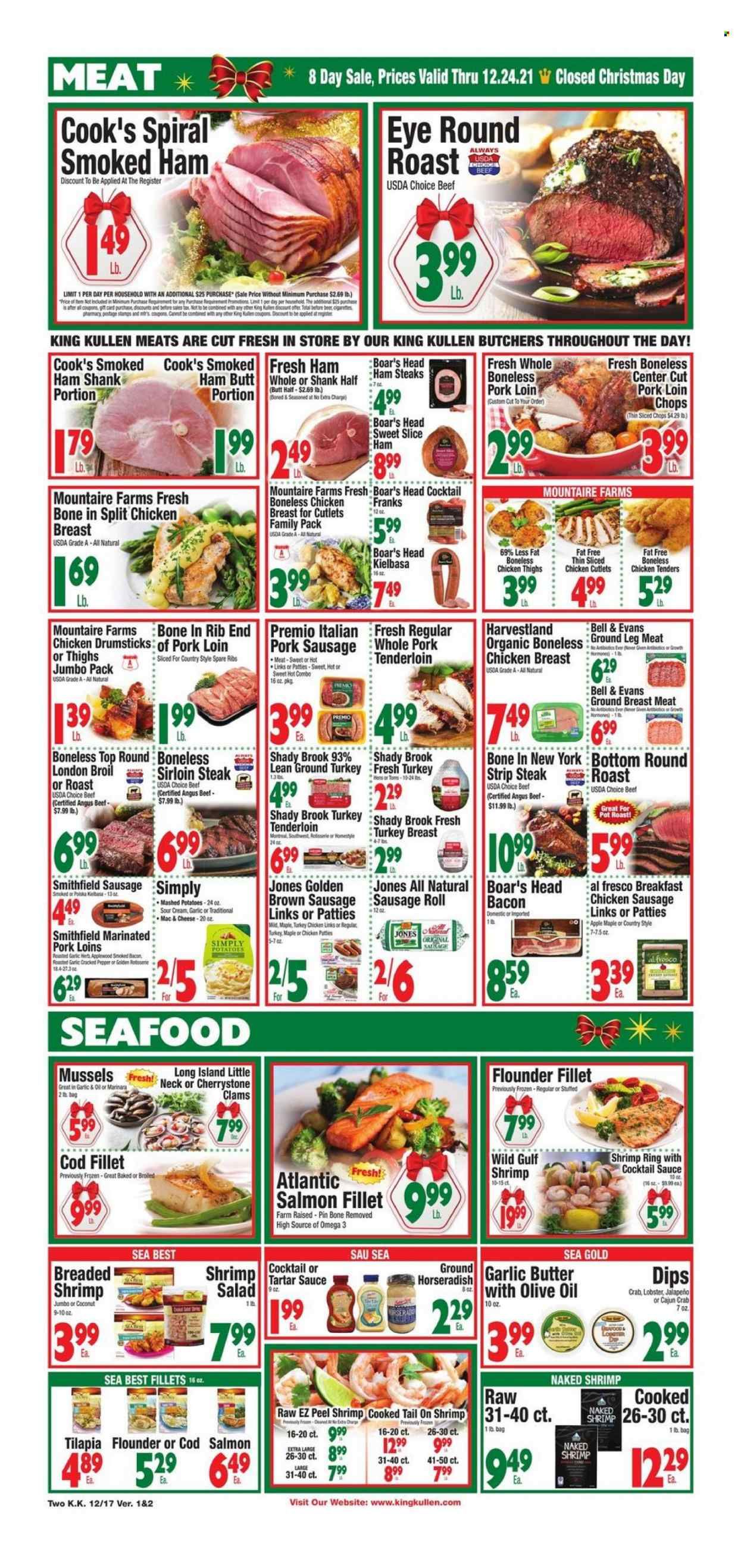 King Kullen (NY) Weekly Ad Flyer December 17 to December 24