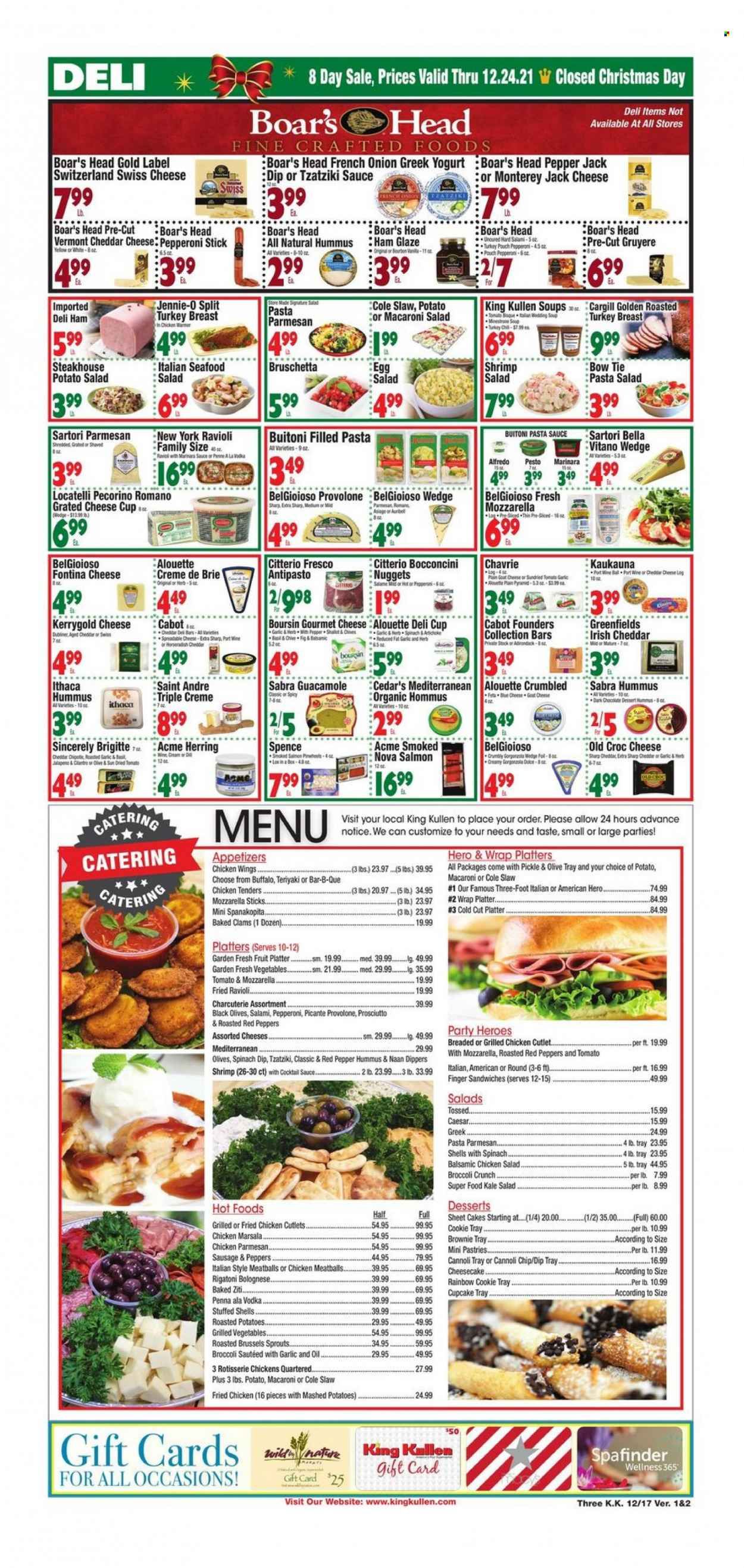 King Kullen (NY) Weekly Ad Flyer December 17 to December 24