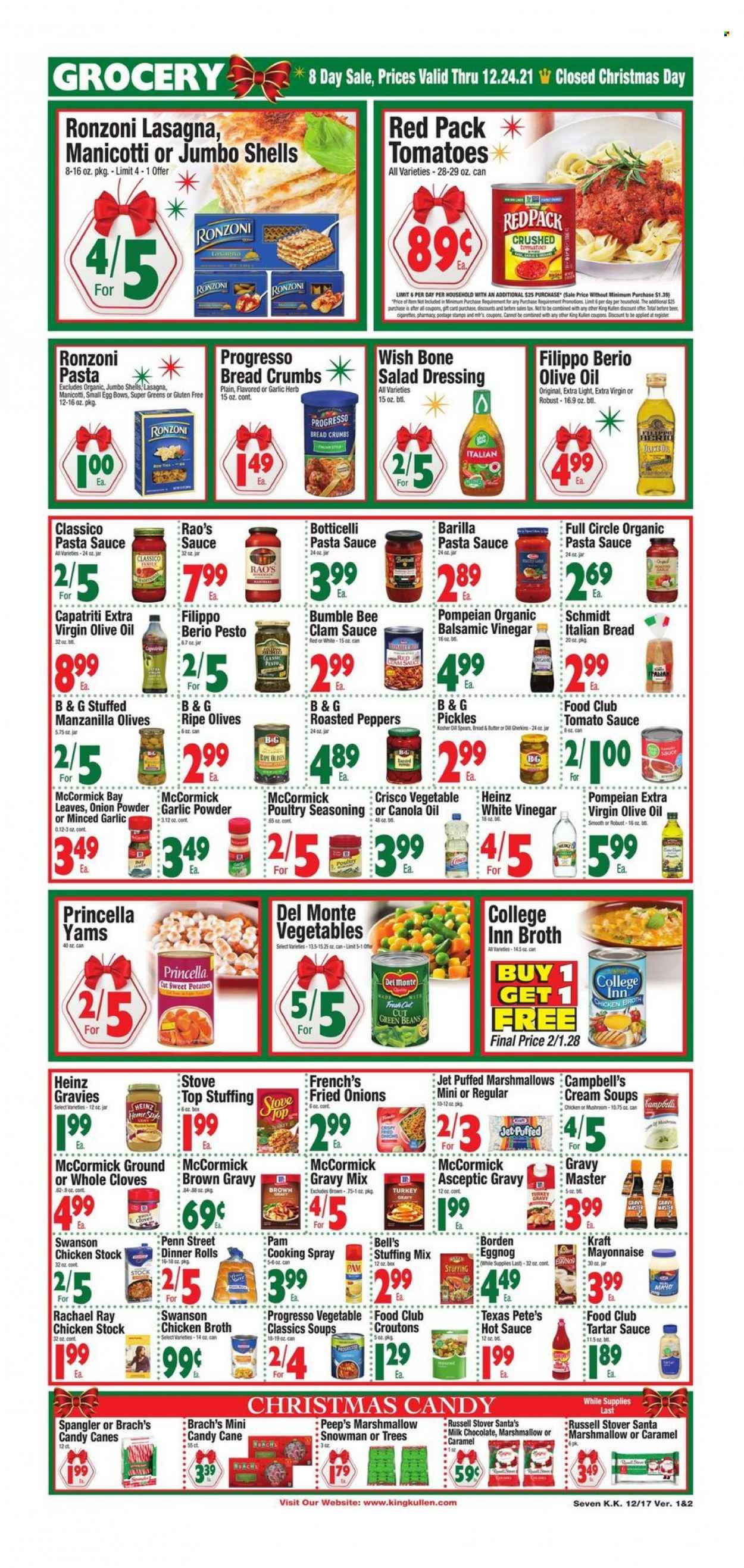 King Kullen (NY) Weekly Ad Flyer December 17 to December 24