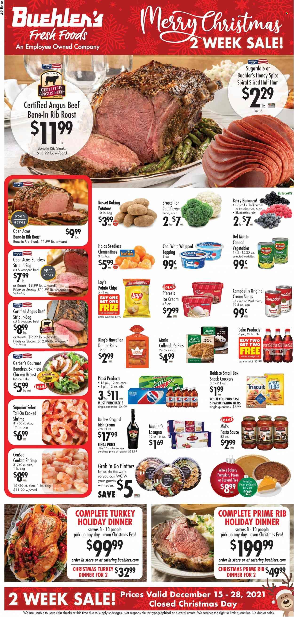 Buehler's (OH) Weekly Ad Flyer December 17 to December 24