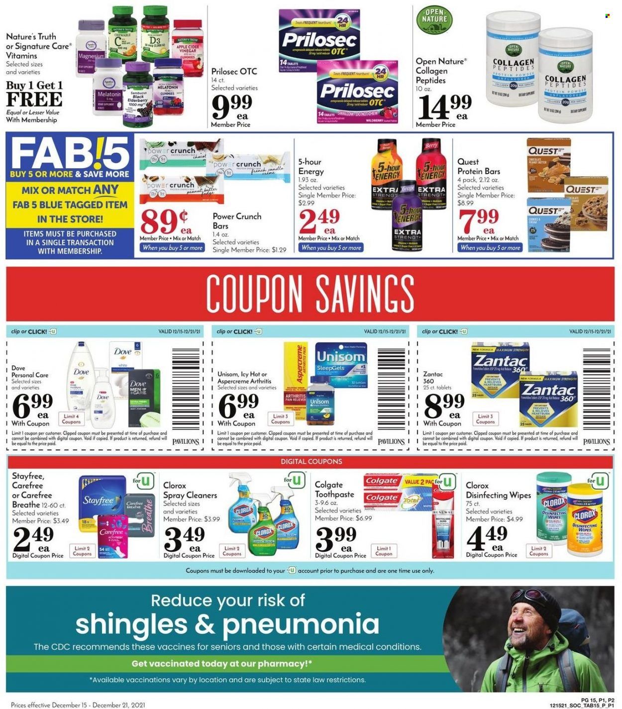 Pavilions (CA) Weekly Ad Flyer December 17 to December 24