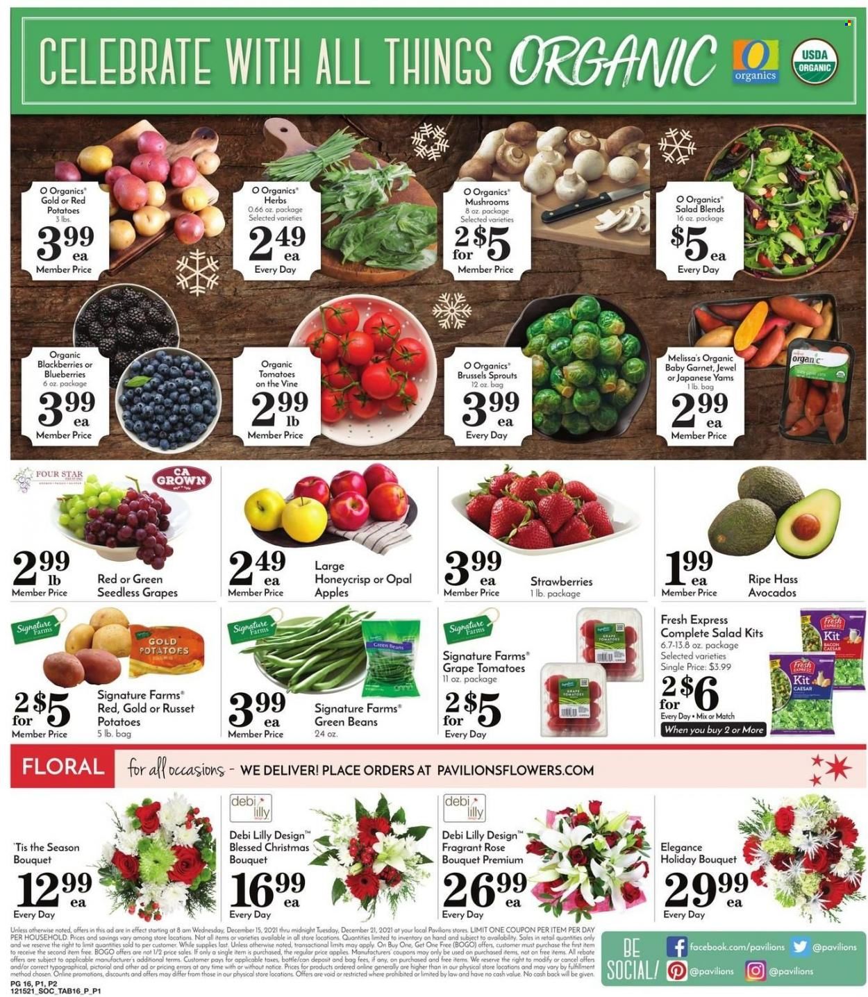 Pavilions (CA) Weekly Ad Flyer December 17 to December 24