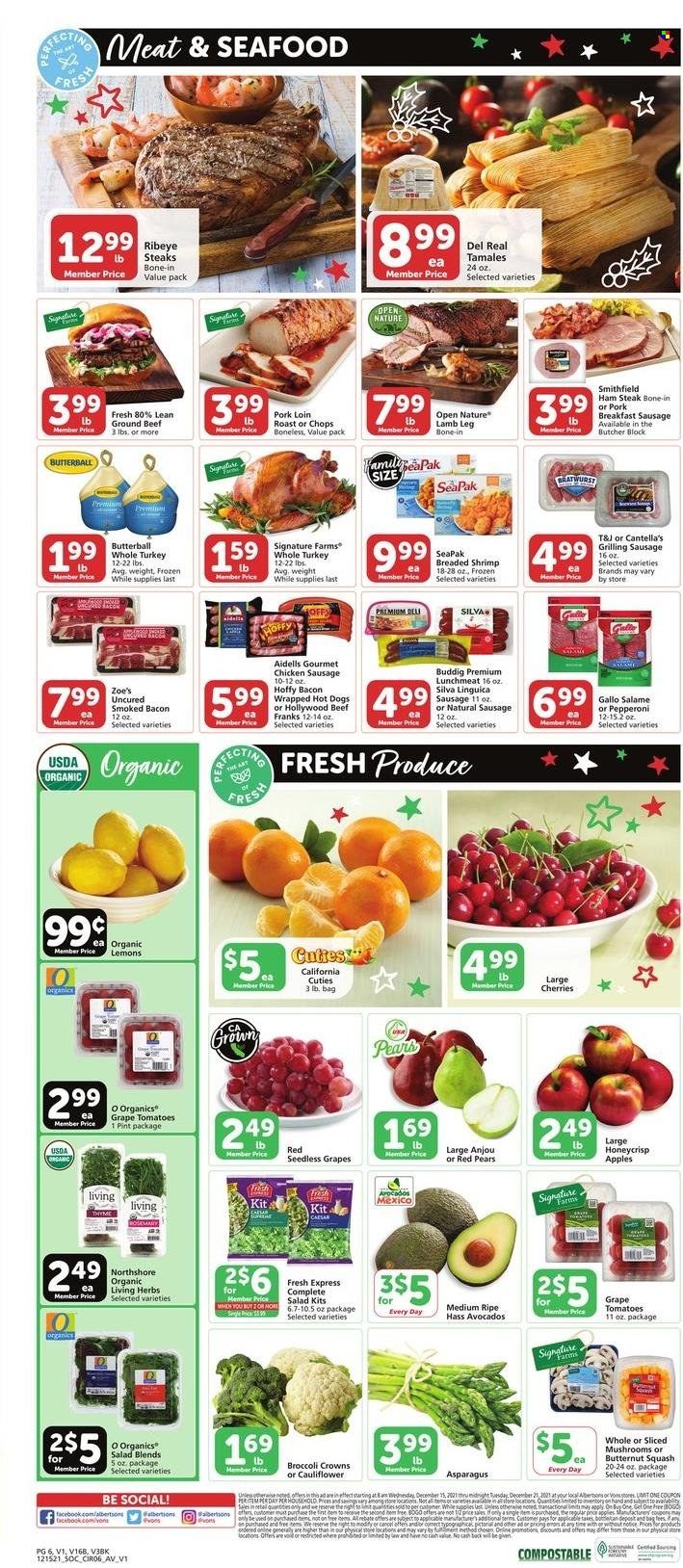 Vons (CA) Weekly Ad Flyer December 17 to December 24