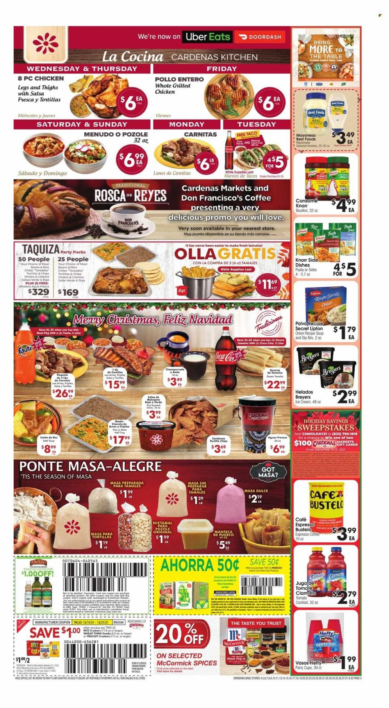Cardenas (CA, NV) Weekly Ad Flyer December 17 to December 24