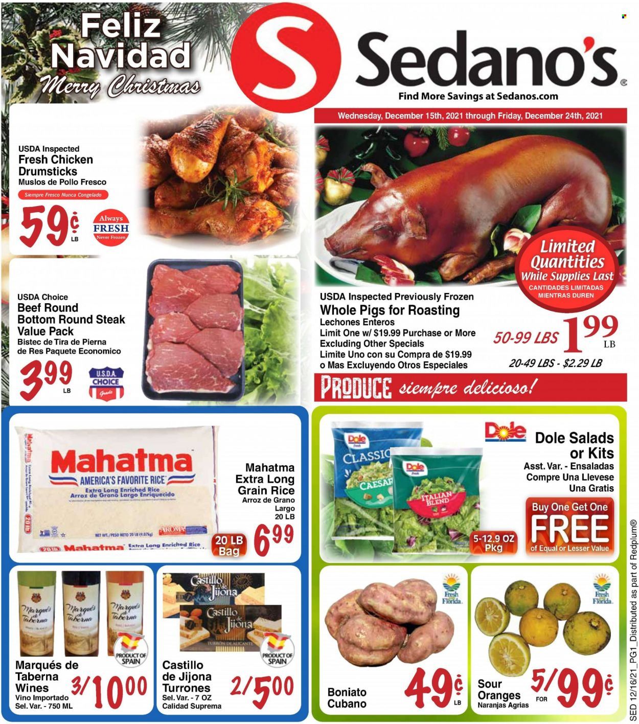 Sedano's (FL) Weekly Ad Flyer December 17 to December 24
