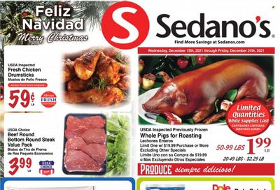 Sedano's (FL) Weekly Ad Flyer December 17 to December 24