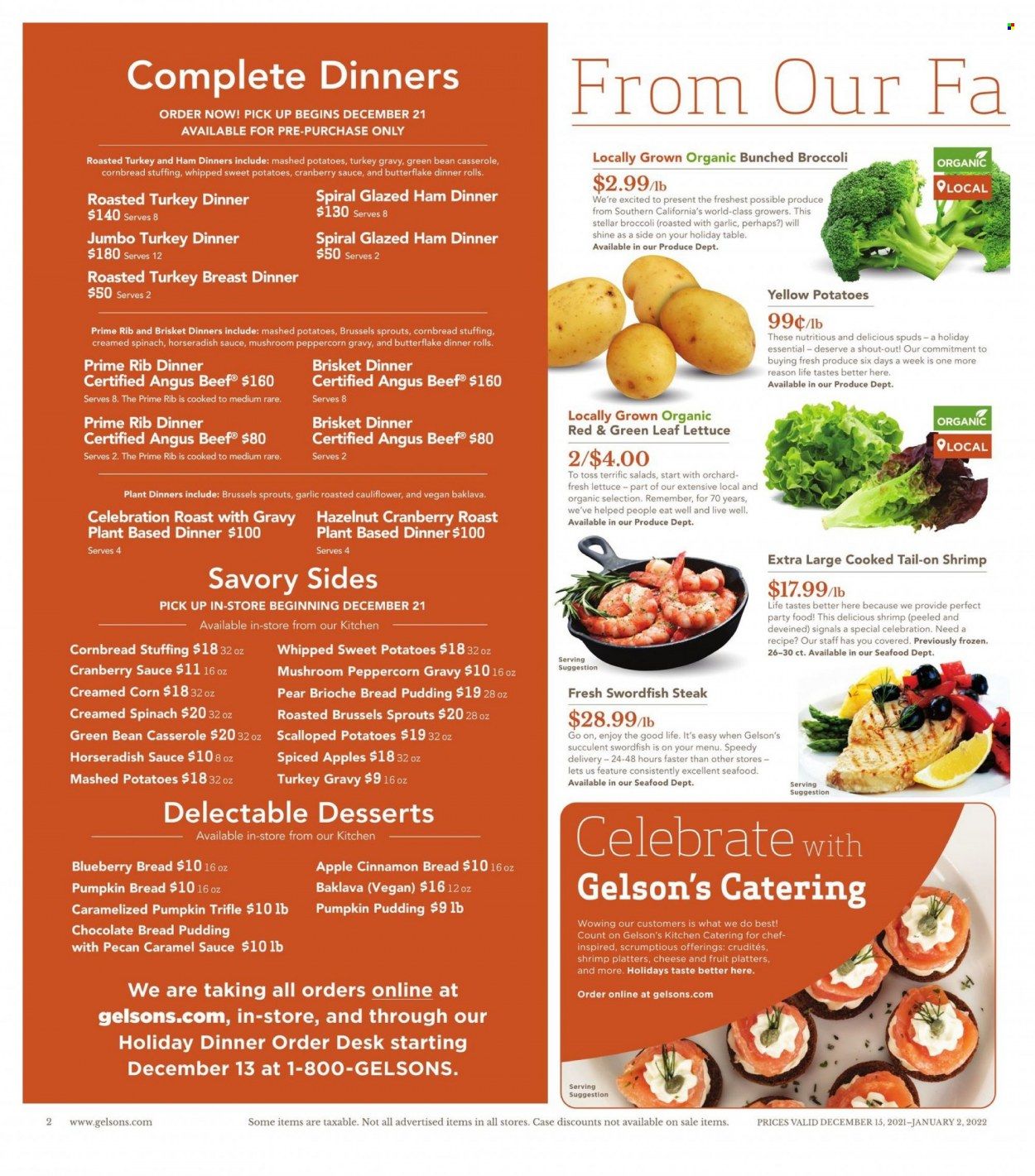 Gelson's (CA) Weekly Ad Flyer December 17 to December 24