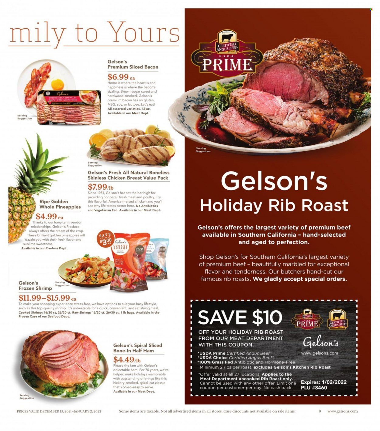 Gelson's (CA) Weekly Ad Flyer December 17 to December 24