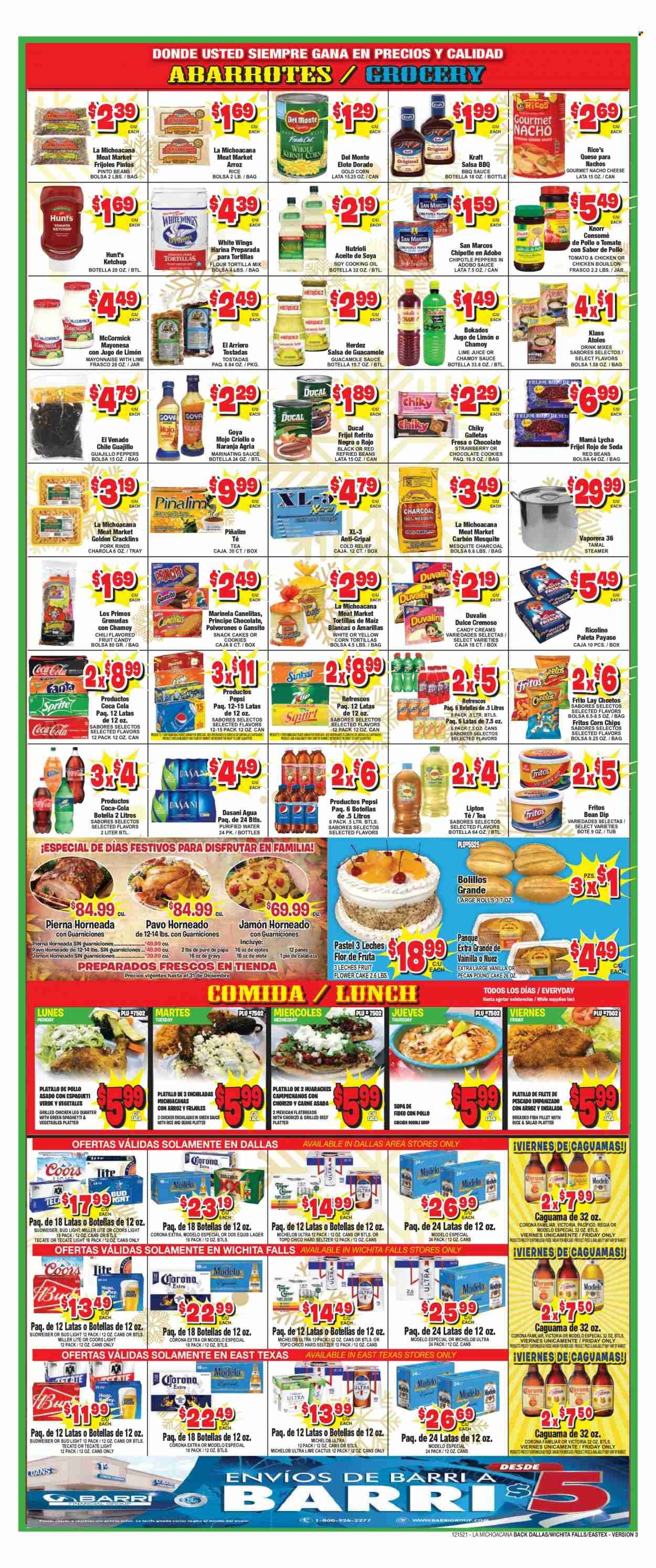 La Michoacana Meat Market (TX) Weekly Ad Flyer December 17 to December 24