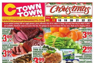 C-Town Weekly Ad Flyer December 17 to December 24
