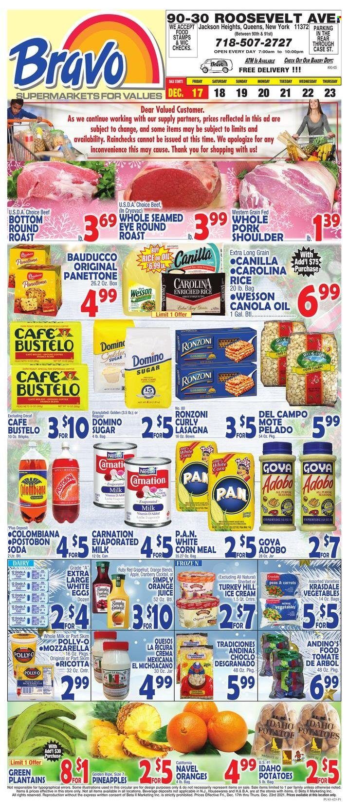 Bravo Supermarkets (CT, FL, MA, NJ, NY, PA) Weekly Ad Flyer December 17 to December 24