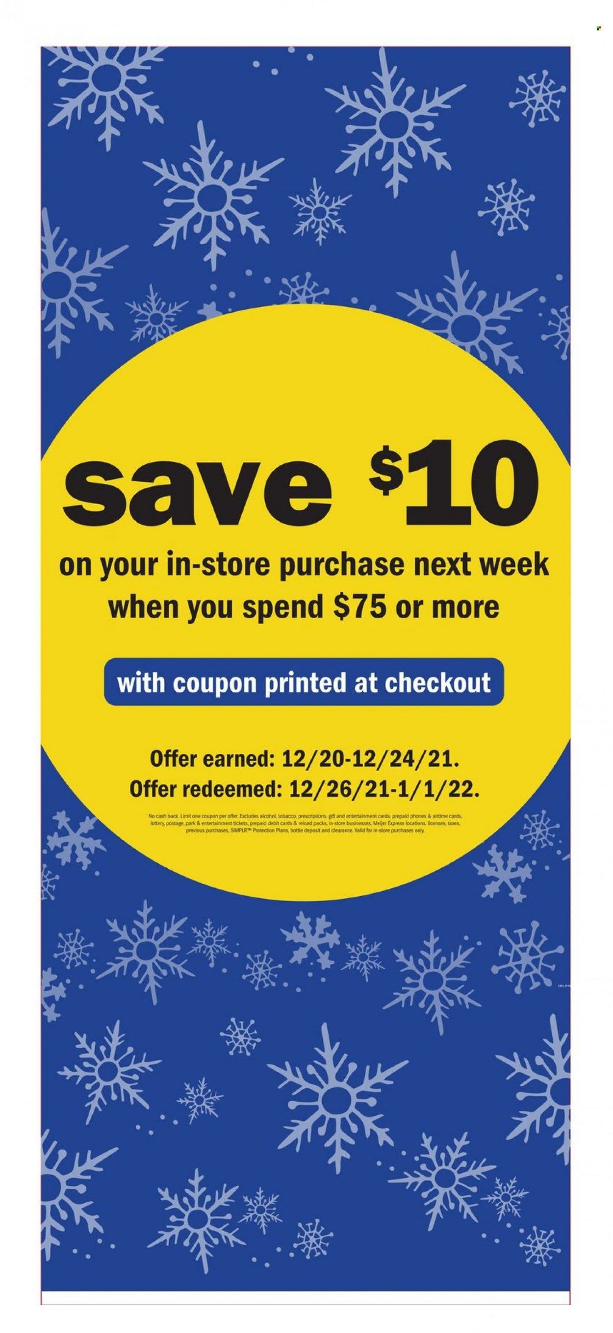 Meijer (MI) Weekly Ad Flyer December 17 to December 24