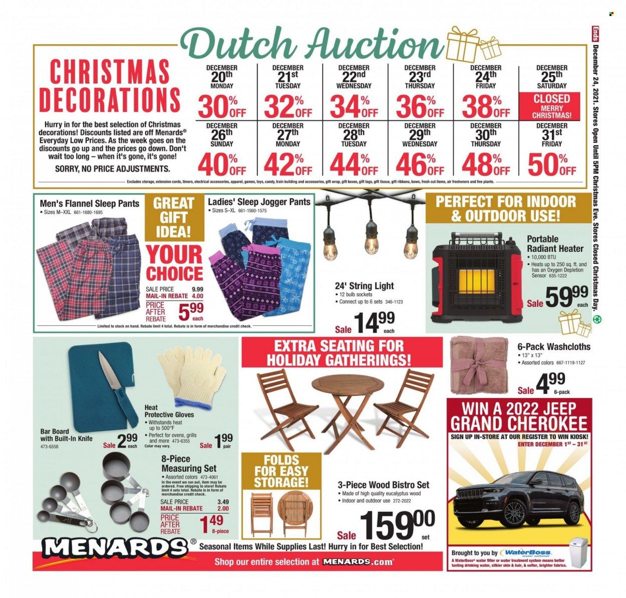 Menards Weekly Ad Flyer December 17 to December 24