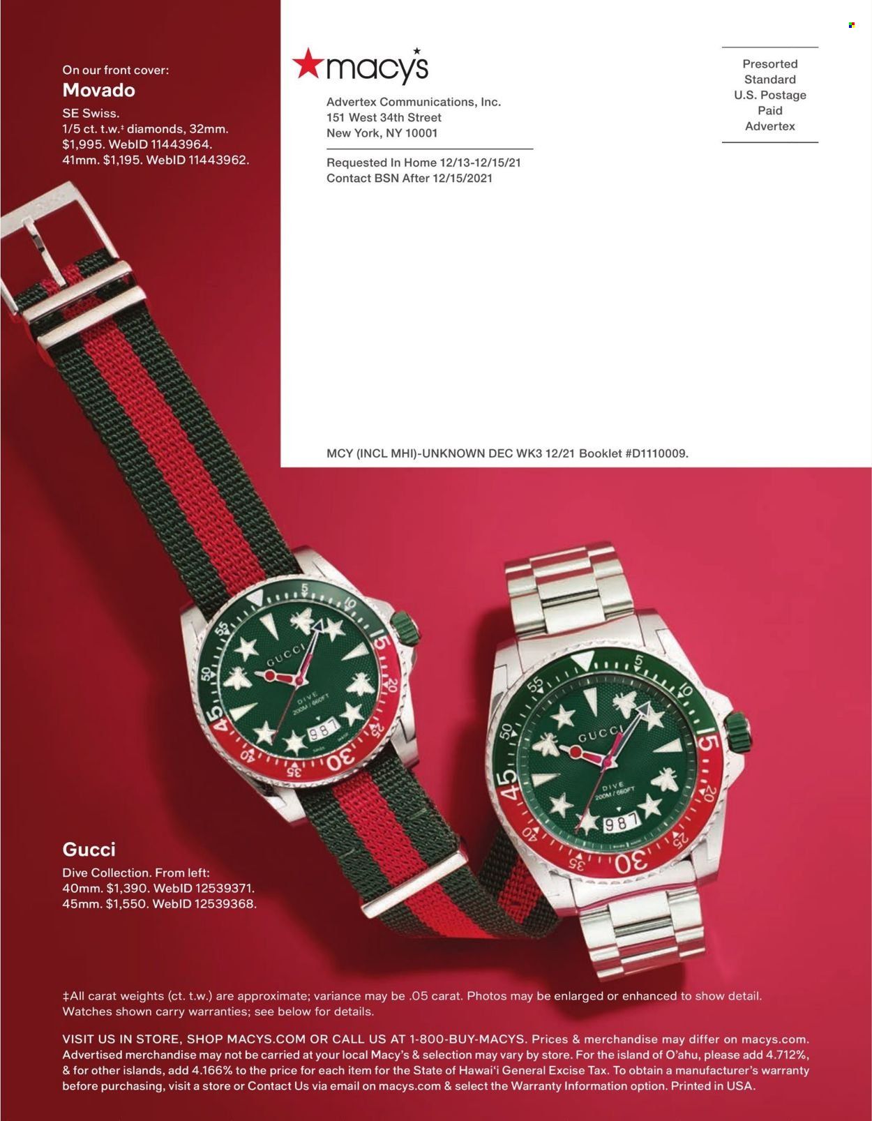 Macy's Weekly Ad Flyer December 17 to December 24