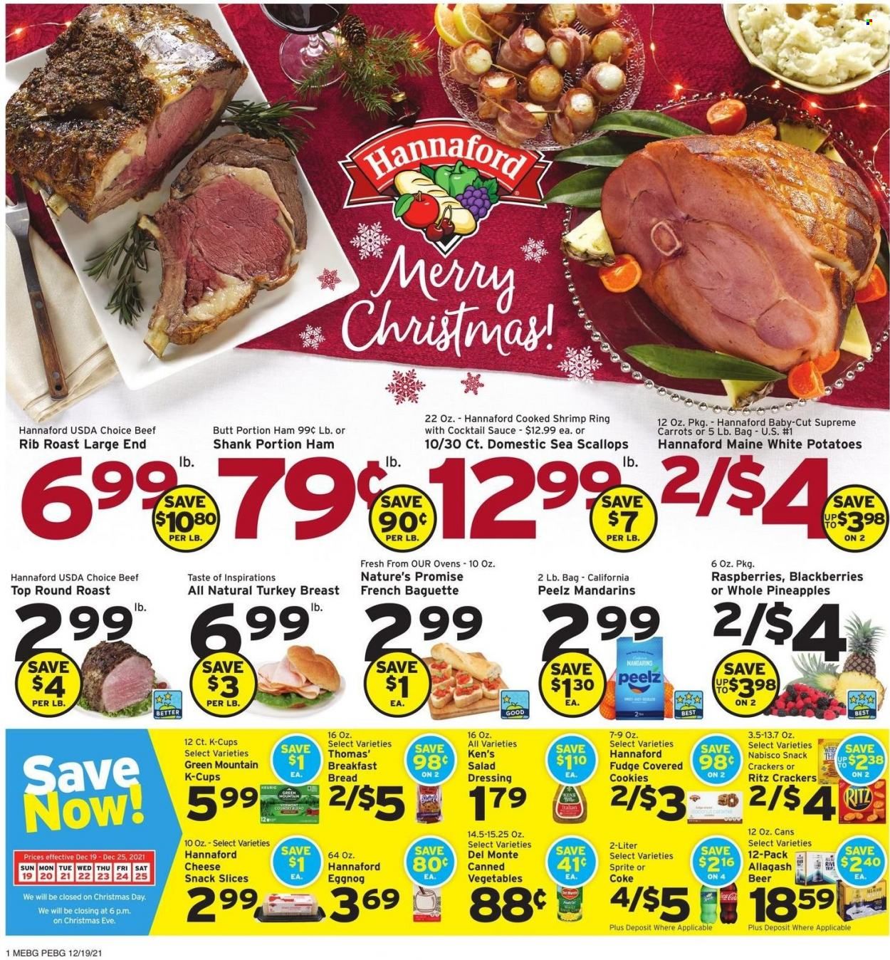 Hannaford (ME) Weekly Ad Flyer December 18 to December 25