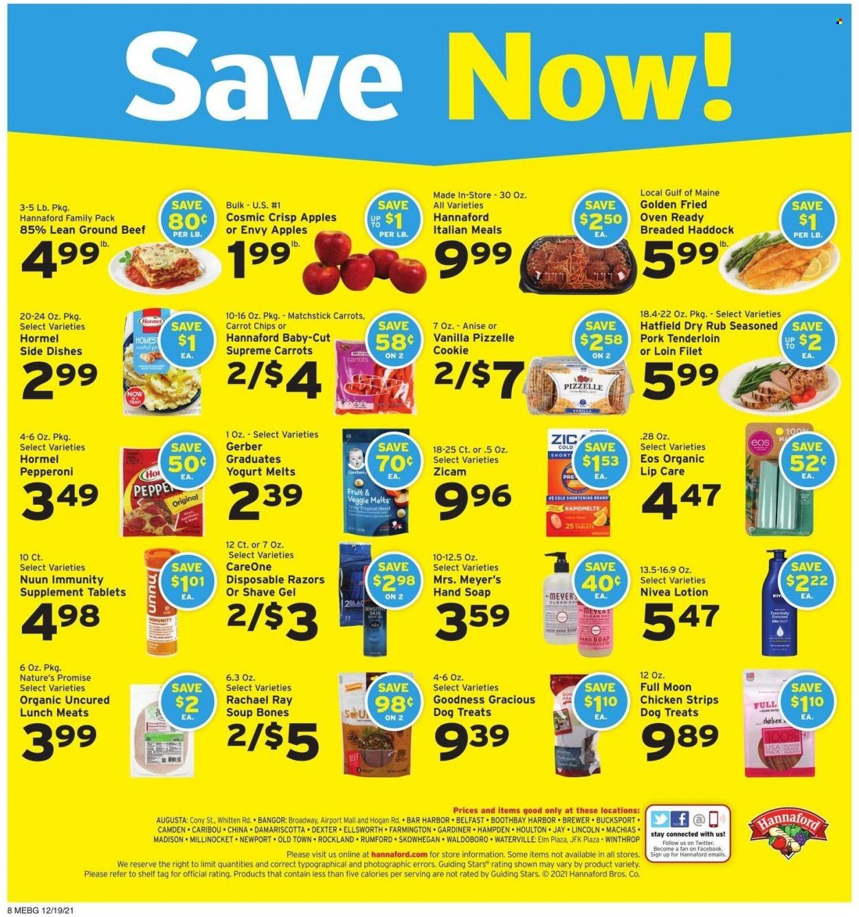 Hannaford (ME) Weekly Ad Flyer December 18 to December 25