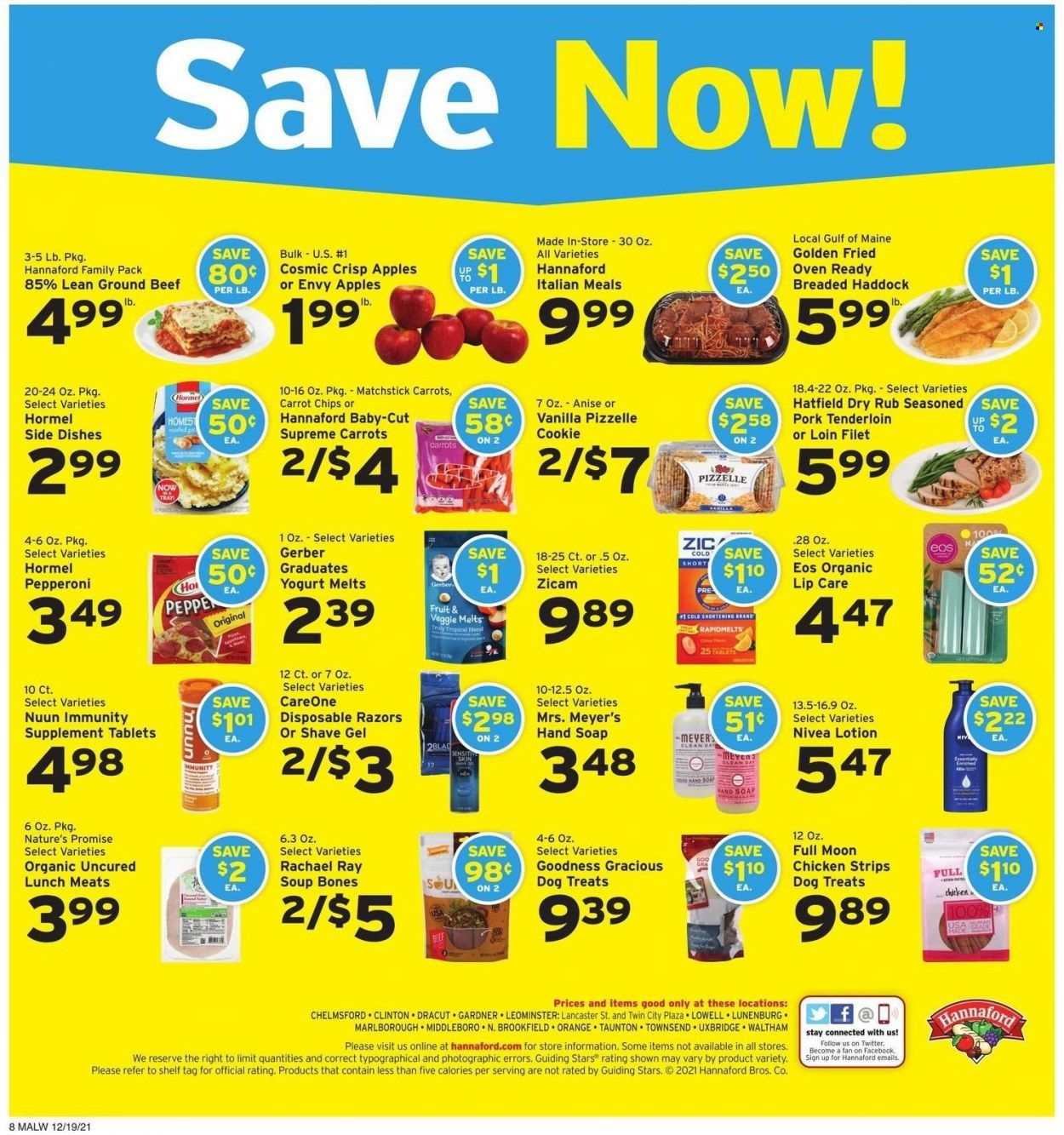 Hannaford (MA) Weekly Ad Flyer December 18 to December 25