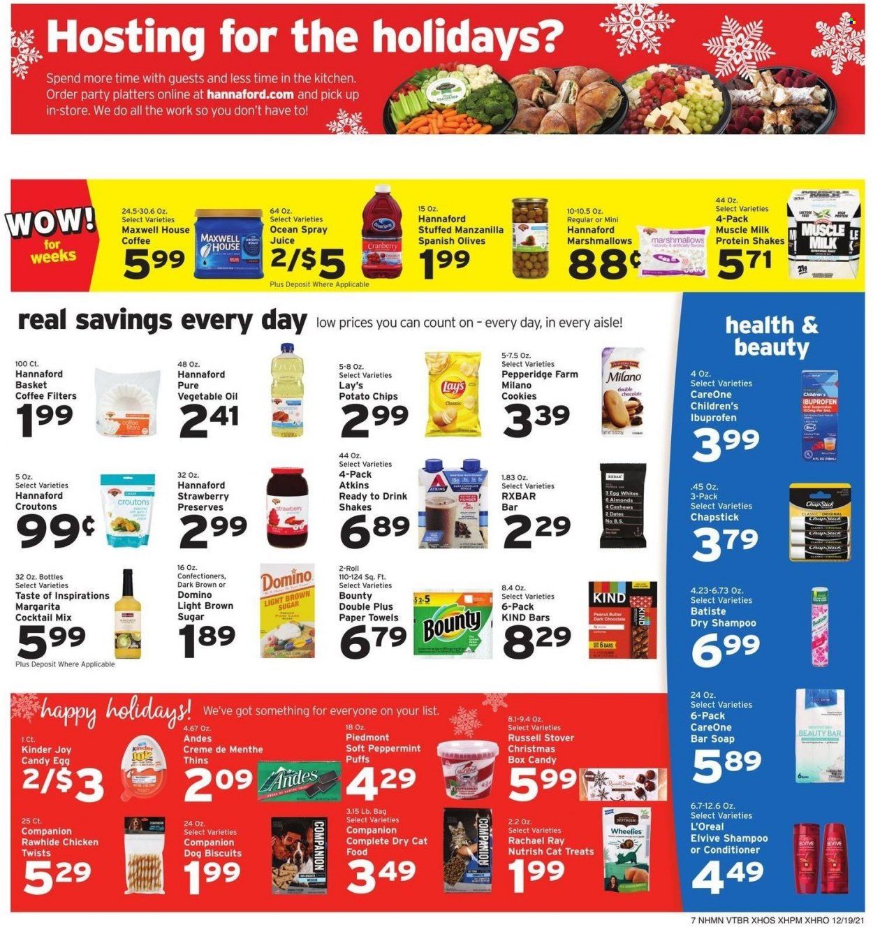 Hannaford (NH) Weekly Ad Flyer December 18 to December 25