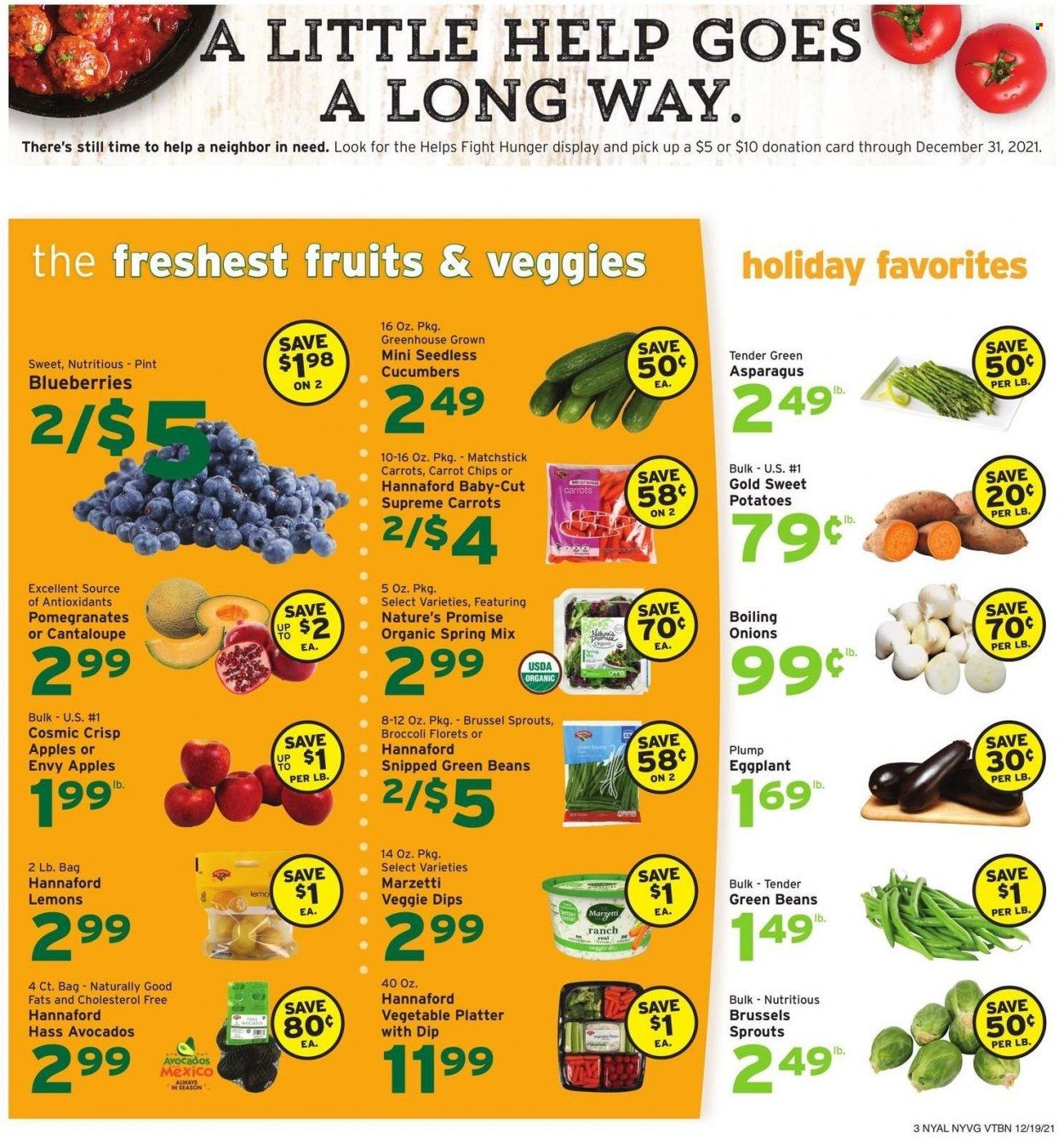 Hannaford (NY) Weekly Ad Flyer December 18 to December 25