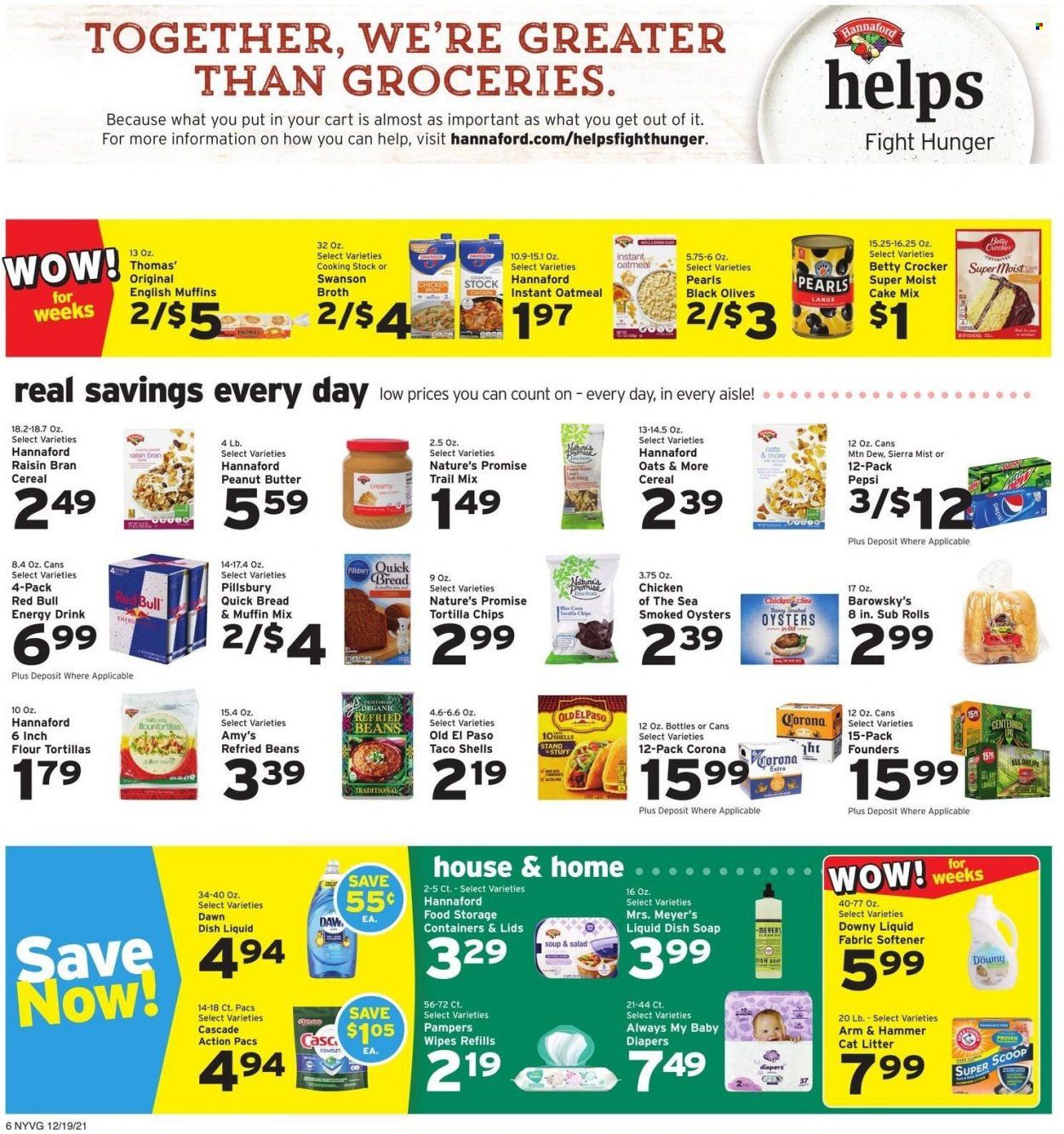 Hannaford (NY) Weekly Ad Flyer December 18 to December 25