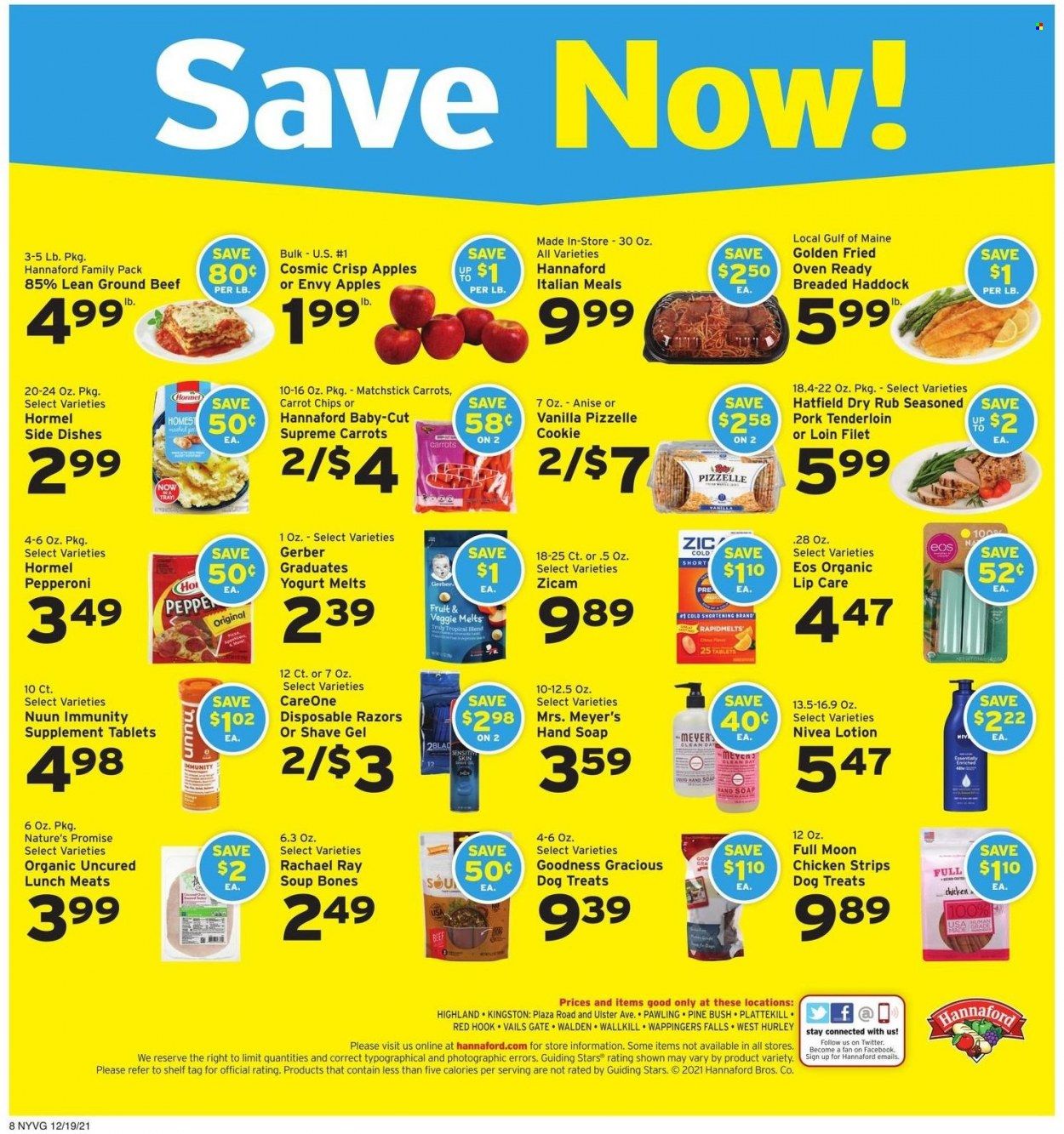 Hannaford (NY) Weekly Ad Flyer December 18 to December 25