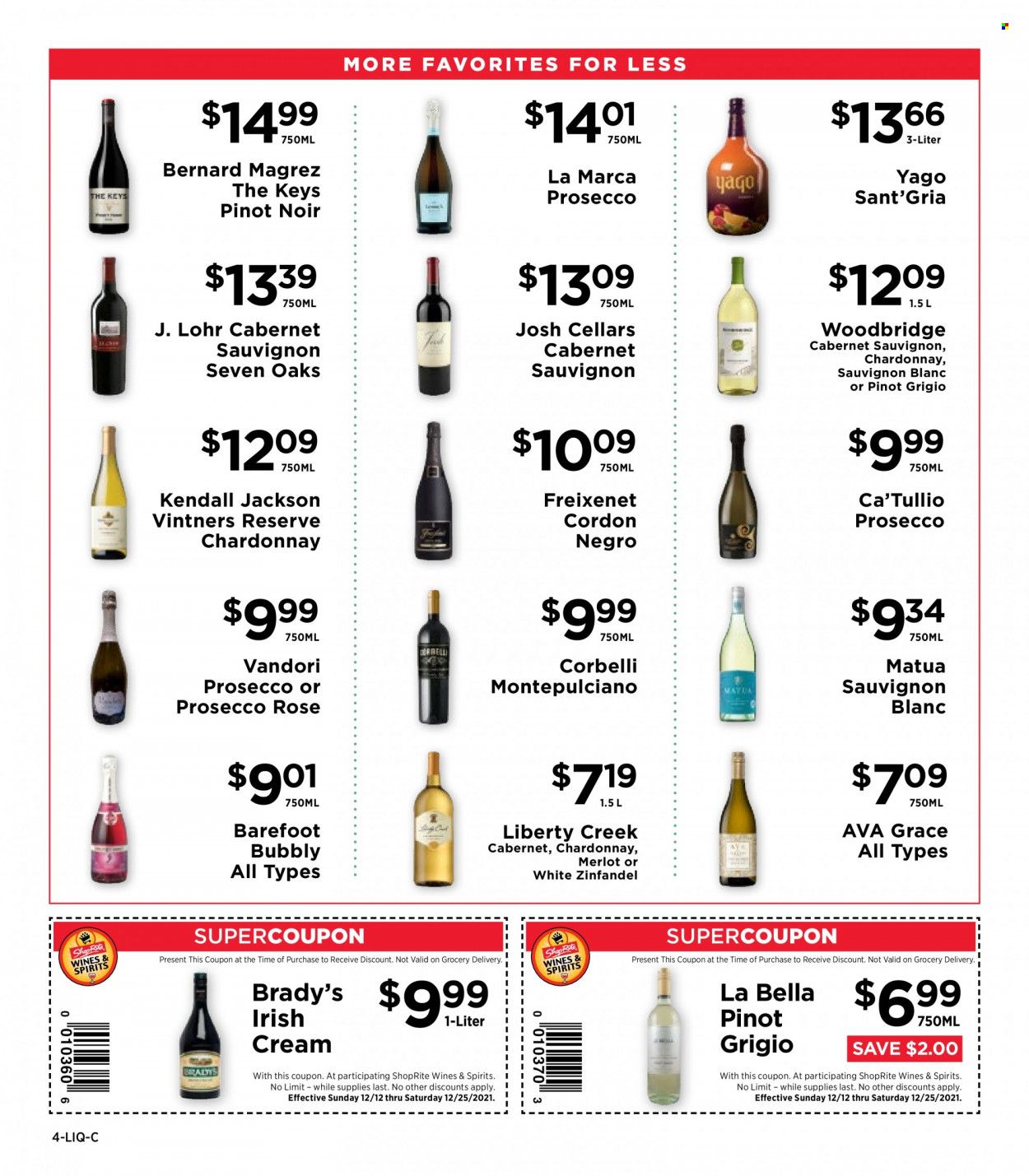 ShopRite (CT, DE, MD, NJ, NY, PA) Weekly Ad Flyer December 18 to December 25