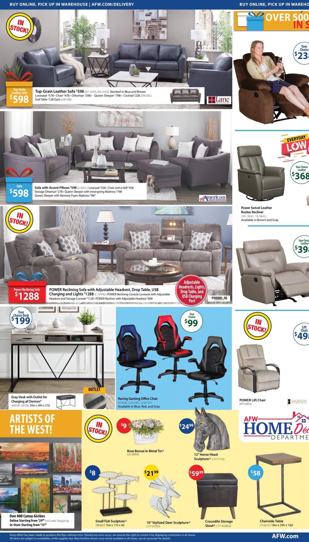 American Furniture Warehouse (AZ, CO, TX) Weekly Ad Flyer December 18 to December 25
