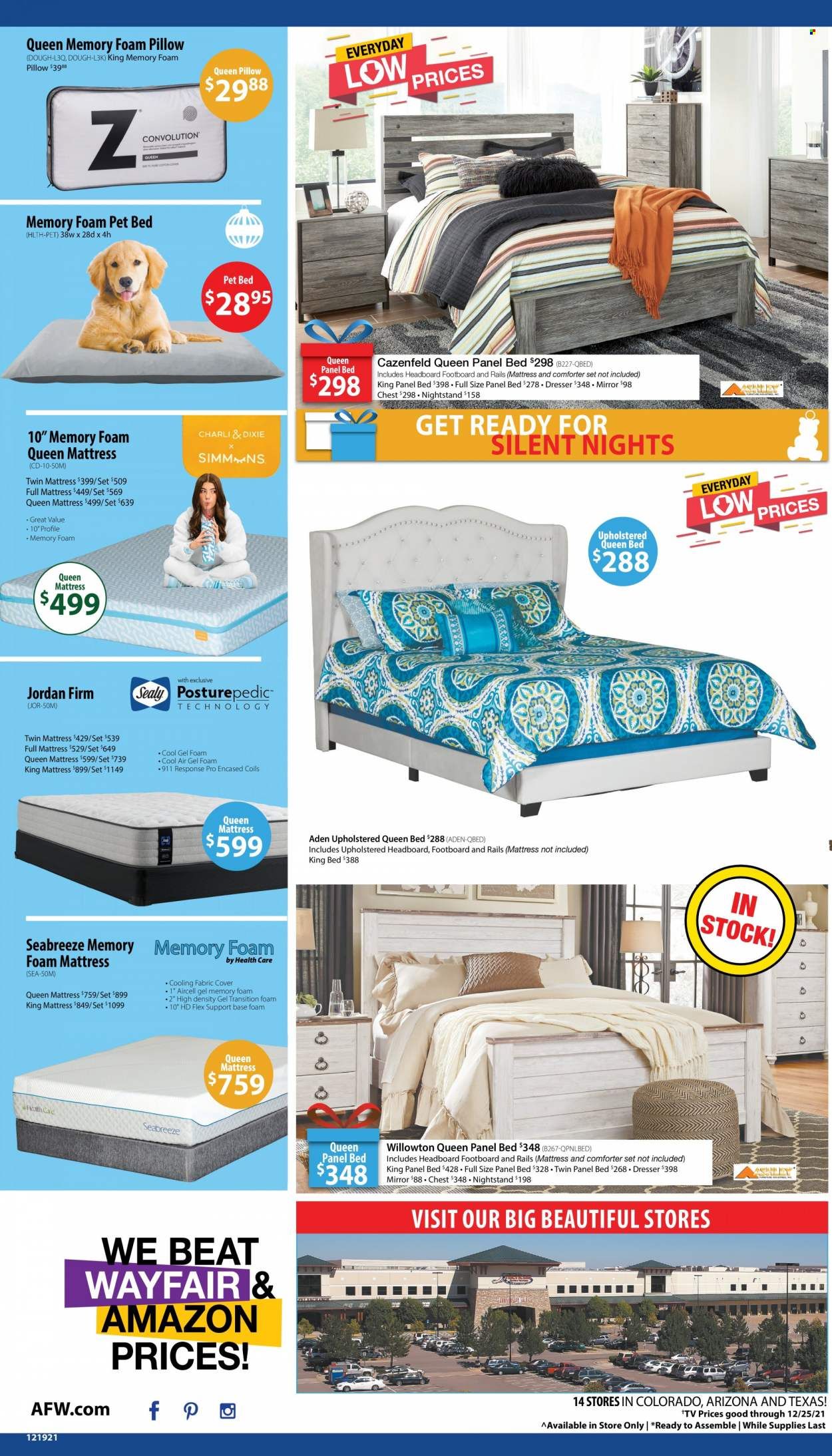 American Furniture Warehouse (AZ, CO, TX) Weekly Ad Flyer December 18 to December 25