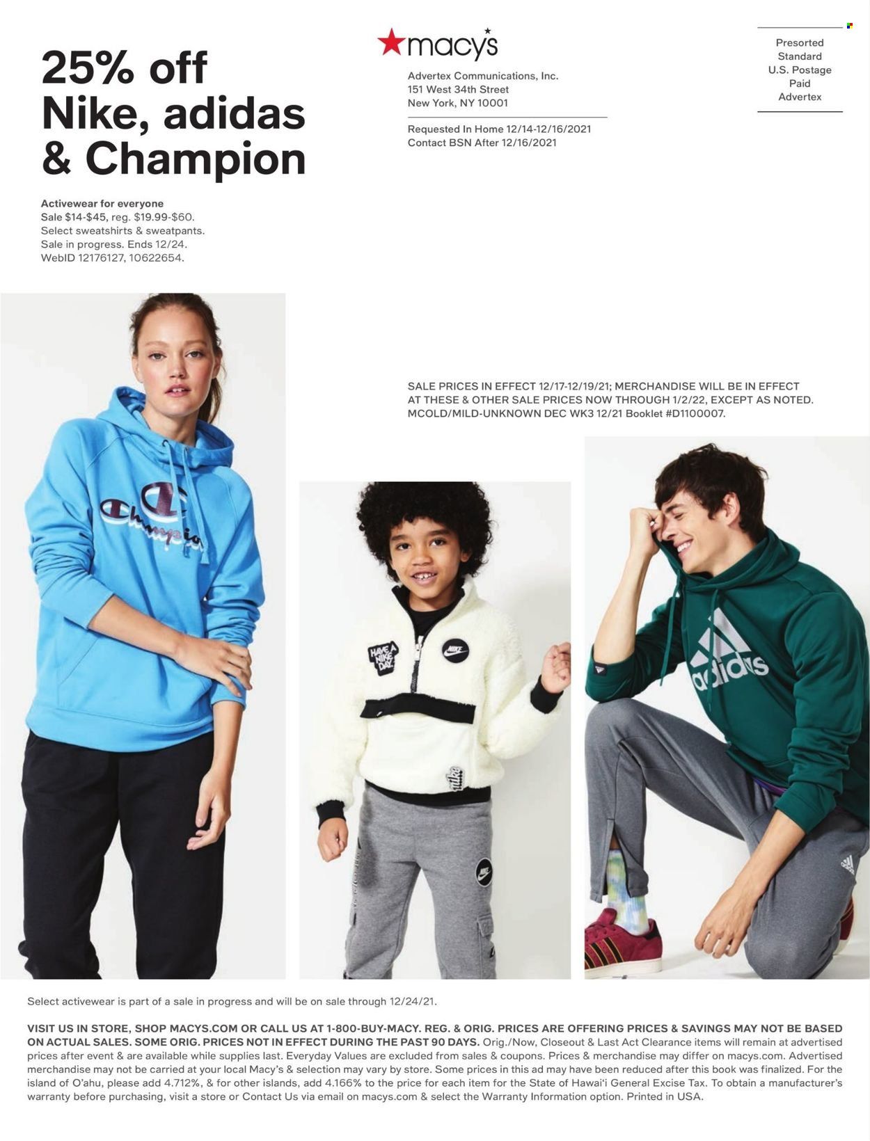 Macy's Weekly Ad Flyer December 18 to December 25