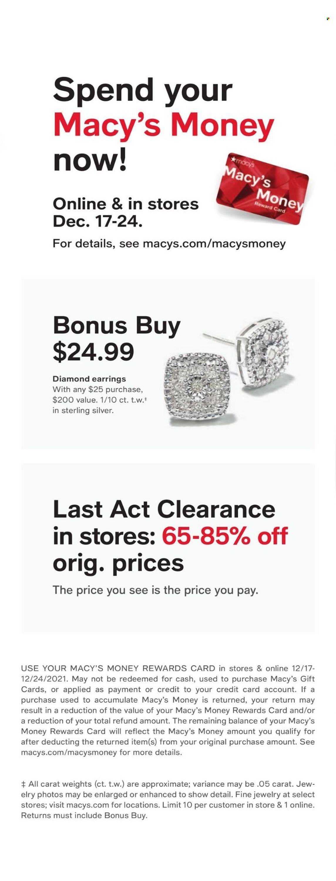 Macy's Weekly Ad Flyer December 18 to December 25