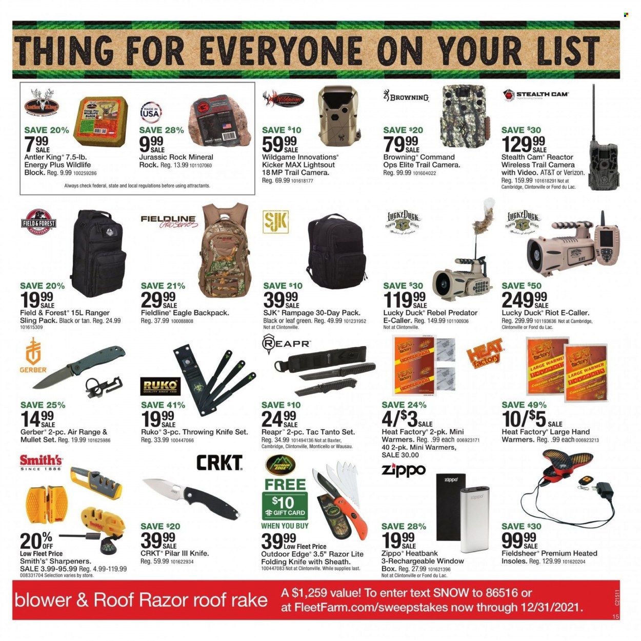 Fleet Farm (IA, MN, ND, WI) Weekly Ad Flyer December 18 to December 25