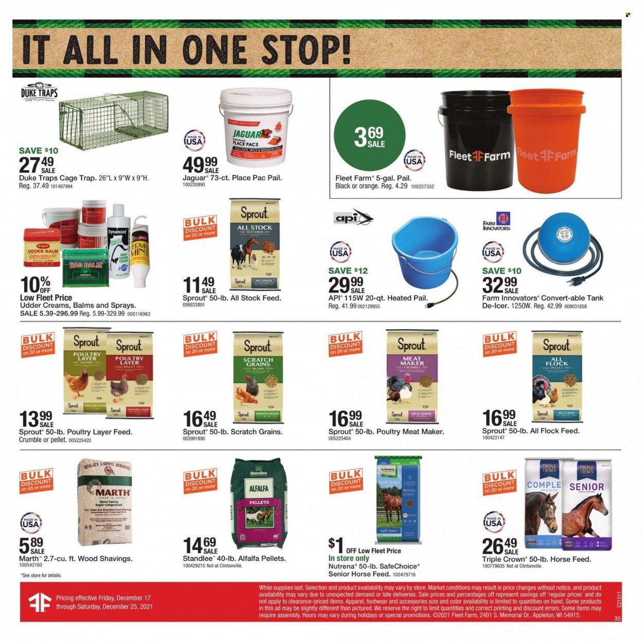 Fleet Farm (IA, MN, ND, WI) Weekly Ad Flyer December 18 to December 25