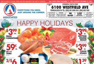 Associated Supermarkets (NY) Weekly Ad Flyer December 18 to December 25